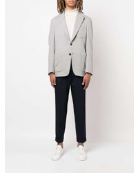 Мужской серый шерстяной пиджак от Canali