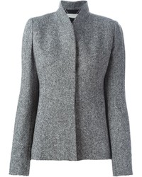 Женский серый шерстяной пиджак от Stella McCartney