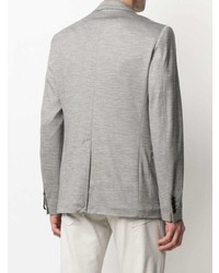 Мужской серый шерстяной пиджак от Tonello