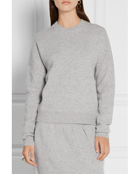 Женский серый шерстяной свитер от Joseph