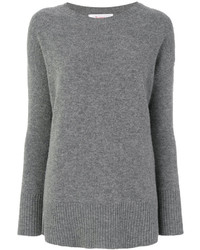 Женский серый шерстяной свитер от Jucca