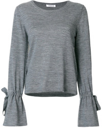 Женский серый шерстяной свитер от P.A.R.O.S.H.