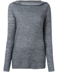 Женский серый шерстяной свитер от Stella McCartney