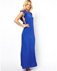 Синее вечернее платье от Asos