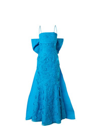 Синее вечернее платье от Bambah