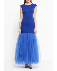 Синее вечернее платье от Be In