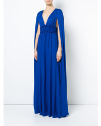 Синее вечернее платье от Marchesa Notte