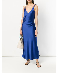 Синее вечернее платье от Blanca