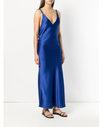 Синее вечернее платье от Blanca