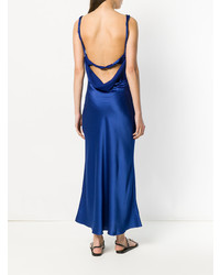 Синее вечернее платье от Blanca