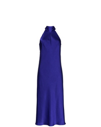 Синее вечернее платье от Galvan