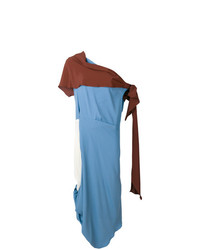Синее вечернее платье от Marni