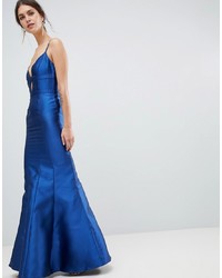 Синее вечернее платье от Minuet