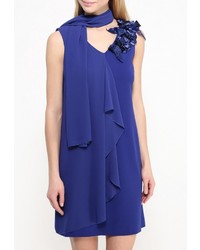 Синее вечернее платье от Rinascimento