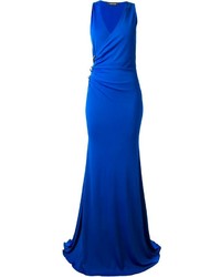 Синее вечернее платье от Roberto Cavalli