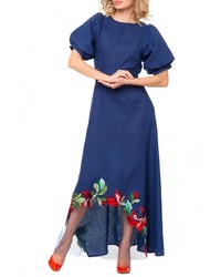 Синее вечернее платье от Yukostyle