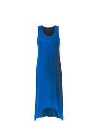 Синее вязаное вечернее платье от Uma Raquel Davidowicz