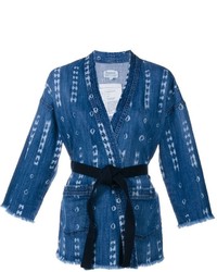 Синее джинсовое кимоно от Current/Elliott