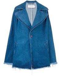 Женское синее джинсовое пальто от MARQUES ALMEIDA