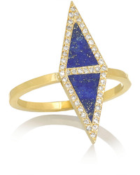 Синее кольцо от Jennifer Meyer