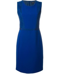 Синее кружевное платье от Armani Jeans