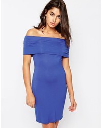 Синее облегающее платье от Asos