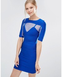Синее облегающее платье от Forever Unique