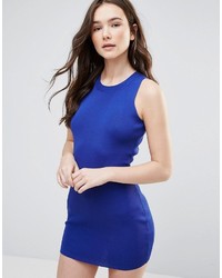 Синее облегающее платье от Glamorous
