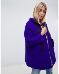 Женское синее пальто от ASOS DESIGN