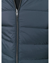 Мужское синее пальто от Herno