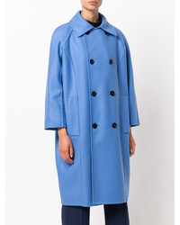 Женское синее пальто от Marni