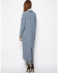 Женское синее пальто от Asos