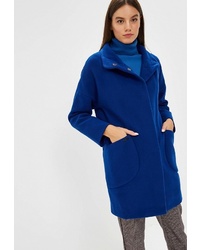 Женское синее пальто от Electrastyle