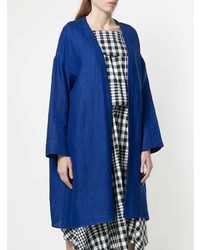 Женское синее пальто от Enfold