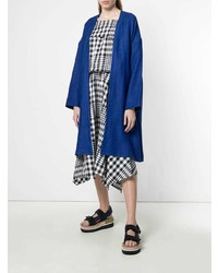 Женское синее пальто от Enfold