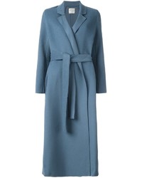 Женское синее пальто от Forte Forte