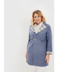 Женское синее пальто от Fresh Cotton