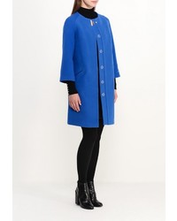 Женское синее пальто от Grand Style