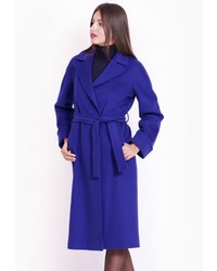 Женское синее пальто от Heresis