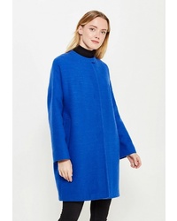 Женское синее пальто от Immagi
