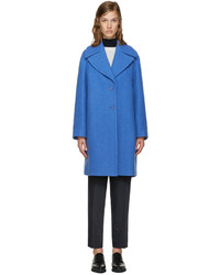 Женское синее пальто от Jil Sander Navy