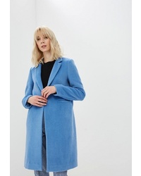 Женское синее пальто от Liu Jo