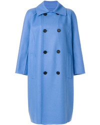 Женское синее пальто от Marni