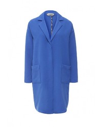 Женское синее пальто от Noisy May