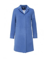 Женское синее пальто от Parole by Victoria Andreyanova