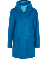 Женское синее пальто от Richard Nicoll