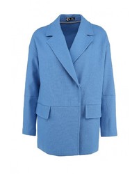 Женское синее пальто от Sinéquanone