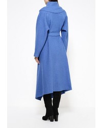 Женское синее пальто от Voielle