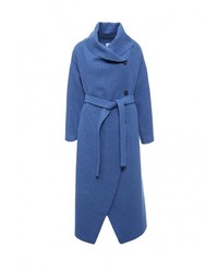 Женское синее пальто от Voielle
