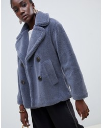 Женское синее пальто от Warehouse